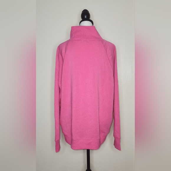J.crew Factory Wide button-collar pullover sweatshirt in cloudspun fleece Sz 2X - Picture 4 of 7